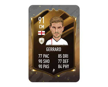 کارت کیمدی Gerrard تیم آیکون 2021