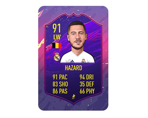 کارت کیمدی Hazard تیم چمپیون 2021