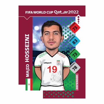 کارت سری World Cup2022 بازیکن Majid Hosseini
