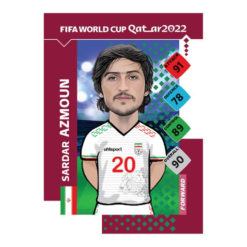 کارت سری World Cup2022 بازیکن Sardar