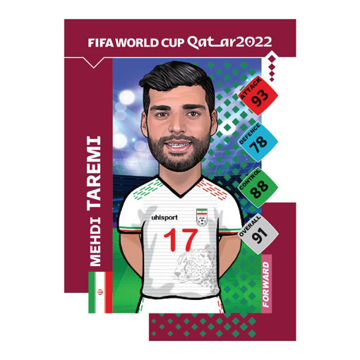 کارت سری World Cup2022 بازیکن Taremi