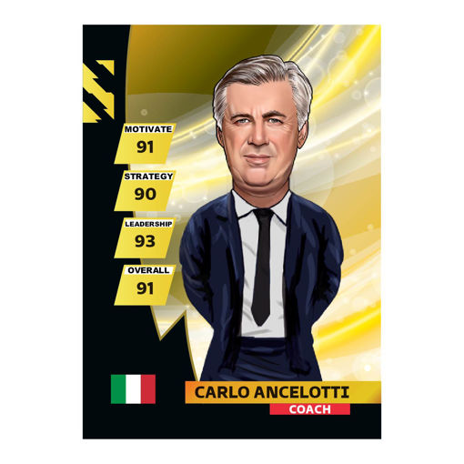 کارت سری Coach 2023 مربی Ancelotti