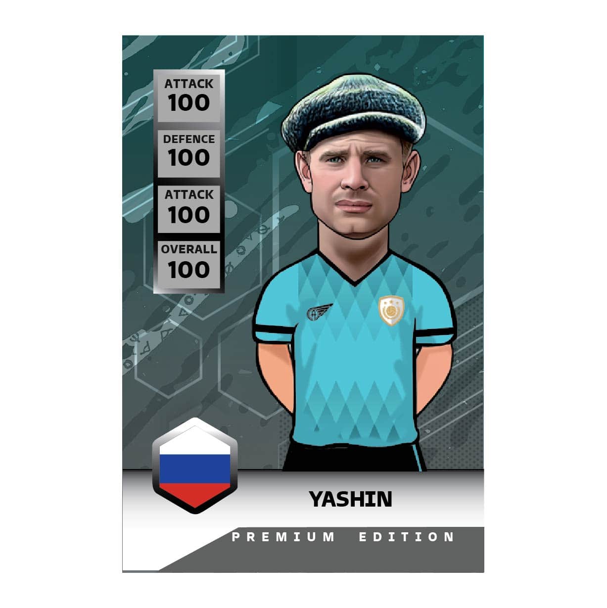 کارت کیمدی ۱۰۰ لو یاشین 2023 بازیکن Lev Yashin