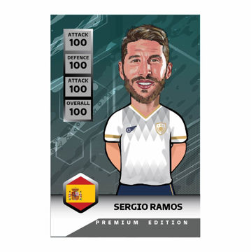 کارت فوتبالی کیمدی ۱۰۰ سرخیو راموس 2023 Ramos