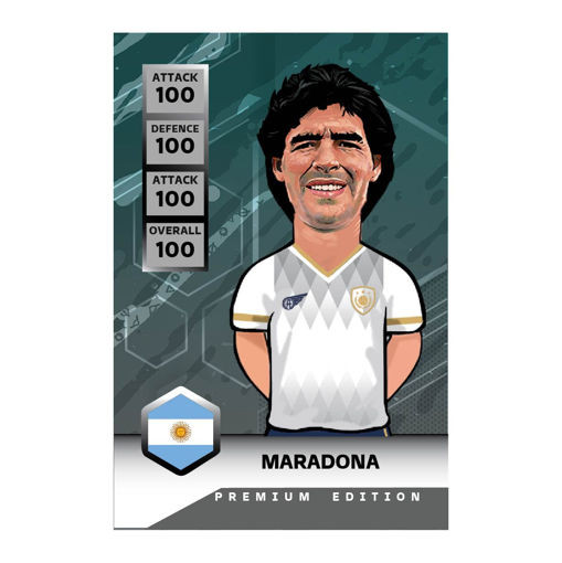 کارت سری Premium 2023 بازیکن Maradona