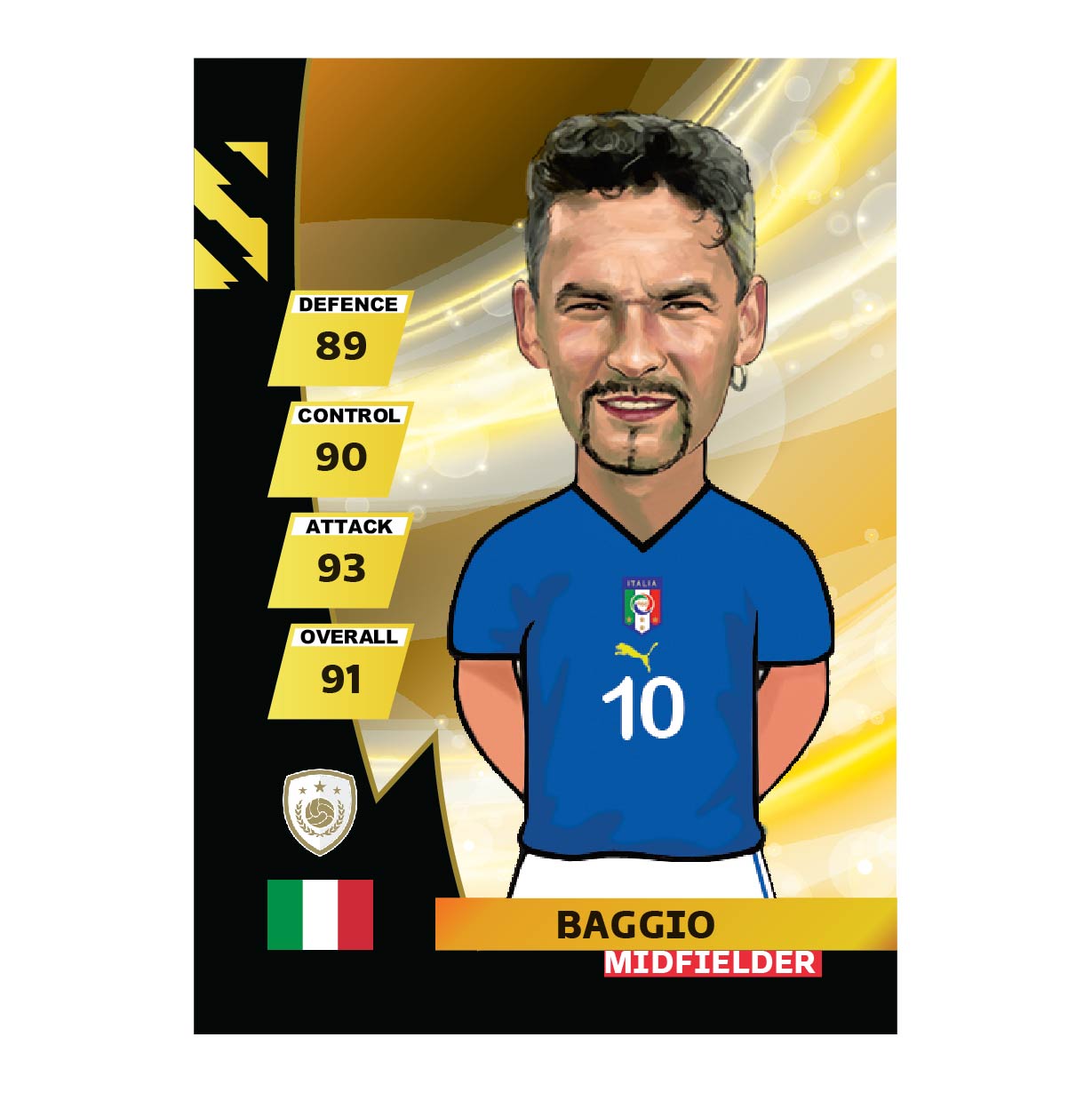 کارت سری Advance 2023 بازیکن باجو Baggio