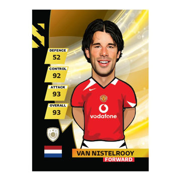 کارت سری Advance 2023 بازیکن رود فان نیستلروی Van Nistelrooy