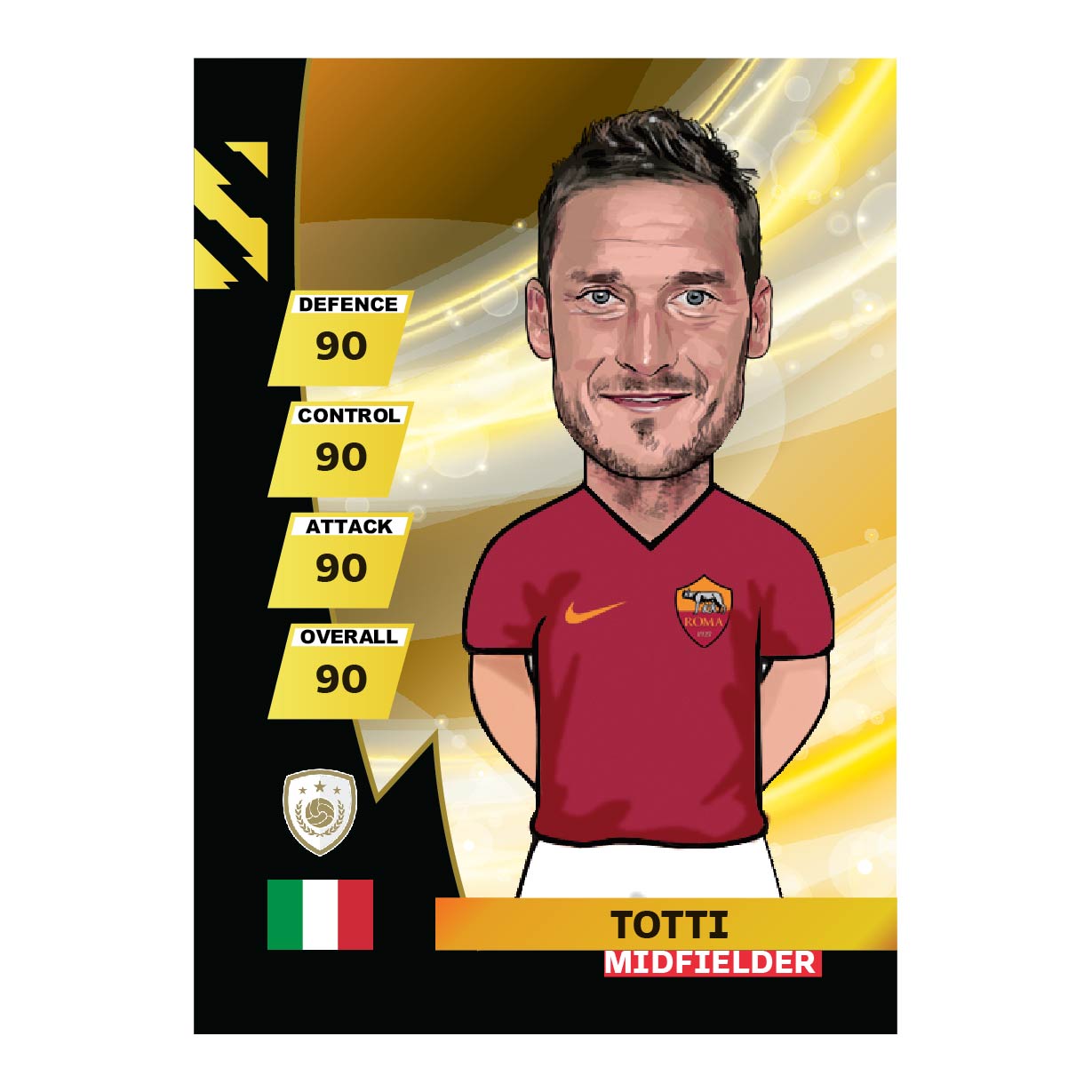 کارت سری Advance 2023 بازیکن فرانچسکو توتی Totti