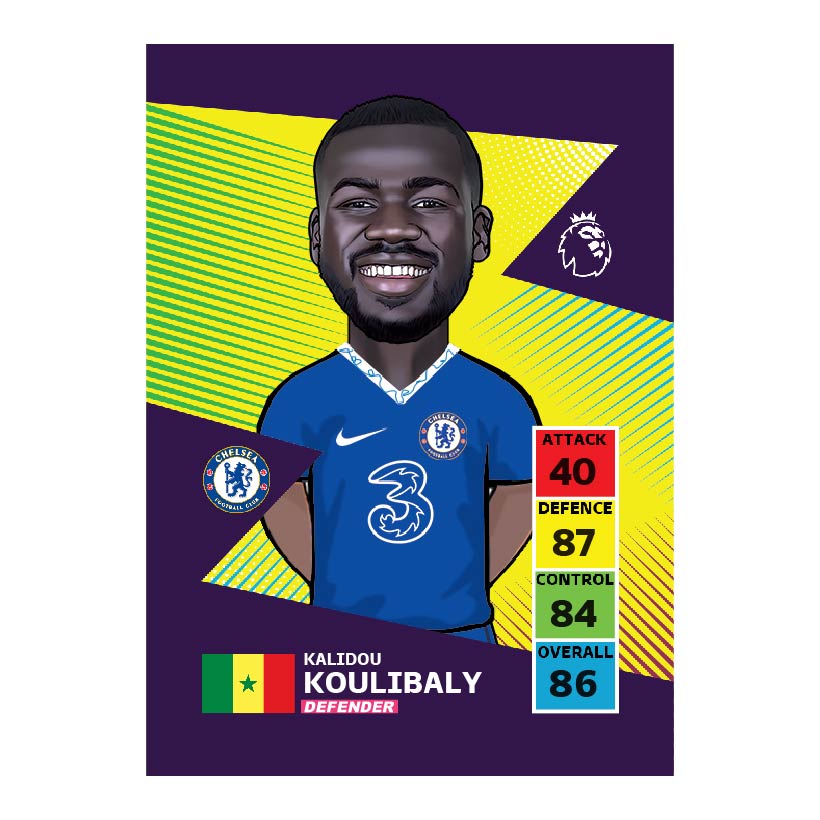 کارت سری Basic 2023 بازیکن کولیبالی Koulibaly