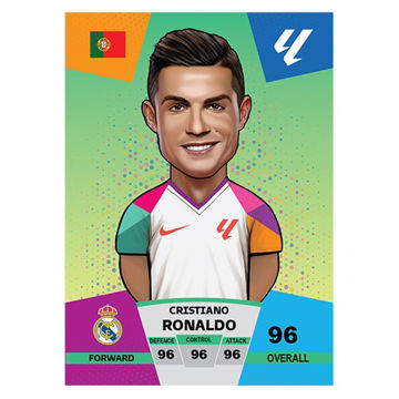 کارت فوتبالی کیمدی کریستینو رونالدو سری پریمیوم لالیگا - 2024