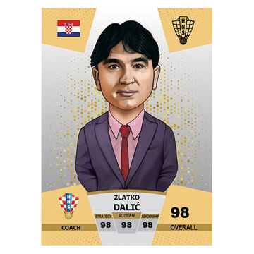 کارت فوتبال کیمدی زلاتکو دالیچ سری پریمیوم ستارگان آینده - 2024