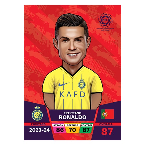 کارت فوتبال کیمدی کریستینو رونالدو 2024 - سری بیسیک