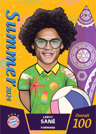 کارت فوتبالی کیمدی  لئوری سانه سری پریمیوم سری سامر - 2024